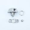 EMKA 1000-U429-01PH Stainless Steel Padlockable Wing Knob Quarter Turn Cam Latch IP65 Cabinet Lock for Electrical Cabinet Door