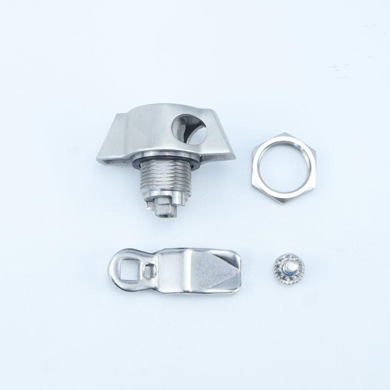 EMKA 1000-U429-01PH Stainless Steel Padlockable Wing Knob Quarter Turn Cam Latch IP65 Cabinet Lock for Electrical Cabinet Door
