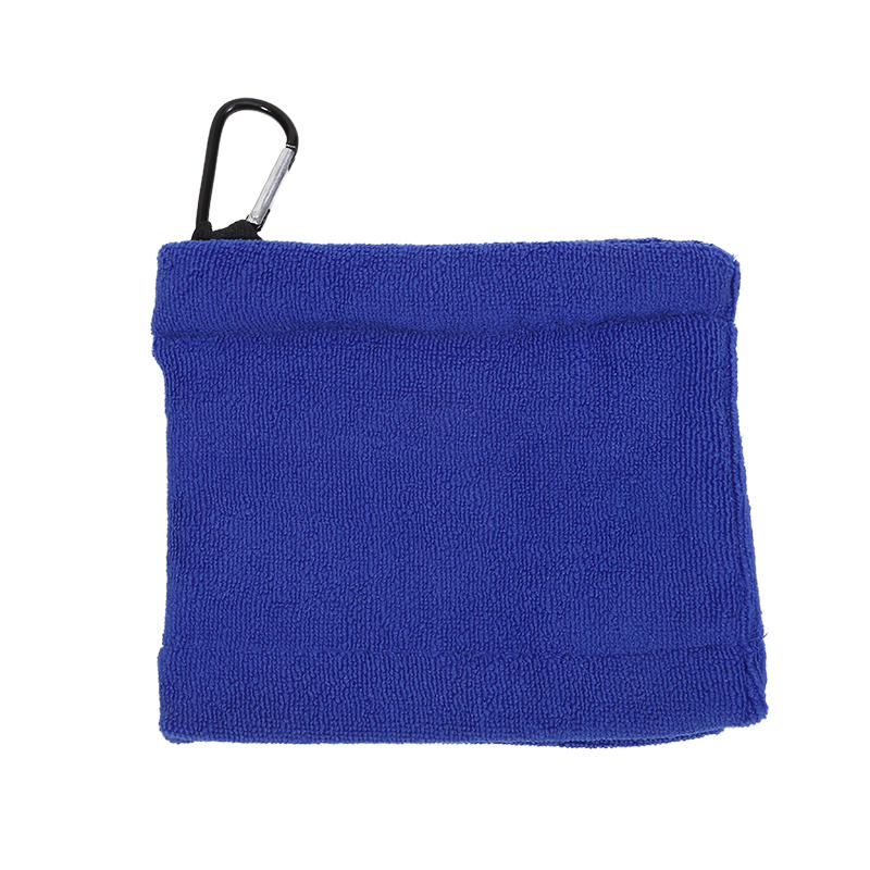 Креативное маленькое полотенце для гольфа с зажимами, портативное маленькое карманное полотенце для гольфа, аксессуары для чистки