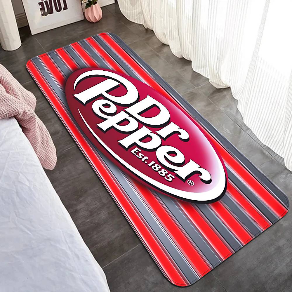 D-Dr Pepper Entrance Door Mat Nordic Style Bedroom Living Room Doormat Home Balcony Anti-Slip Modern Home Decor