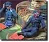 Darius Miniatures Набор немецкого танкового экипажа 2 Набор из смолы DMF48003 1/48 (2 фигурки)