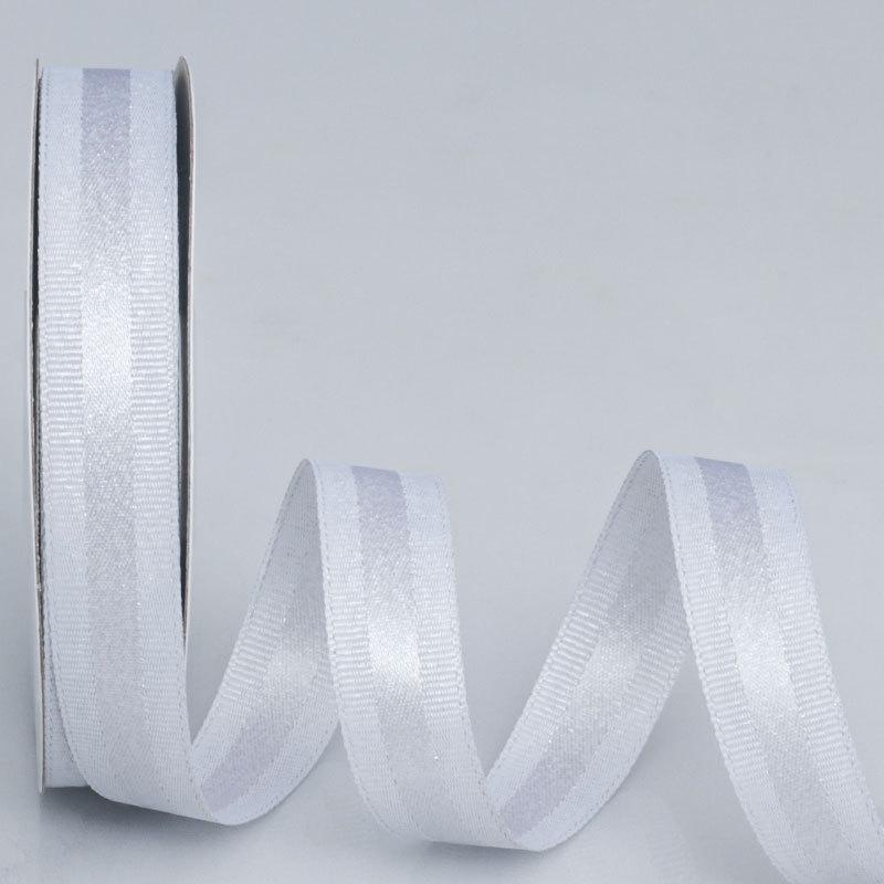 DIY Romantic and Cozy Ribbed Edge Gold and Silver Weft Ribbon Handmade Hair Accessories Diy Material Ribbon Cake Baking Gift Flower Packaging Ribbon