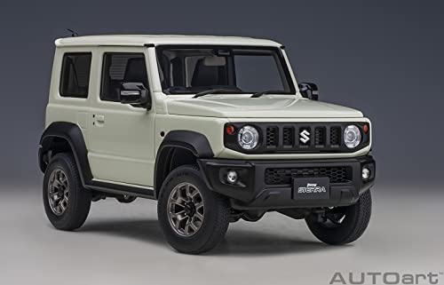 AUTOart 1/18 Scale Suzuki Jimny Sierra (JB74) White Pearl Finished Model 78511