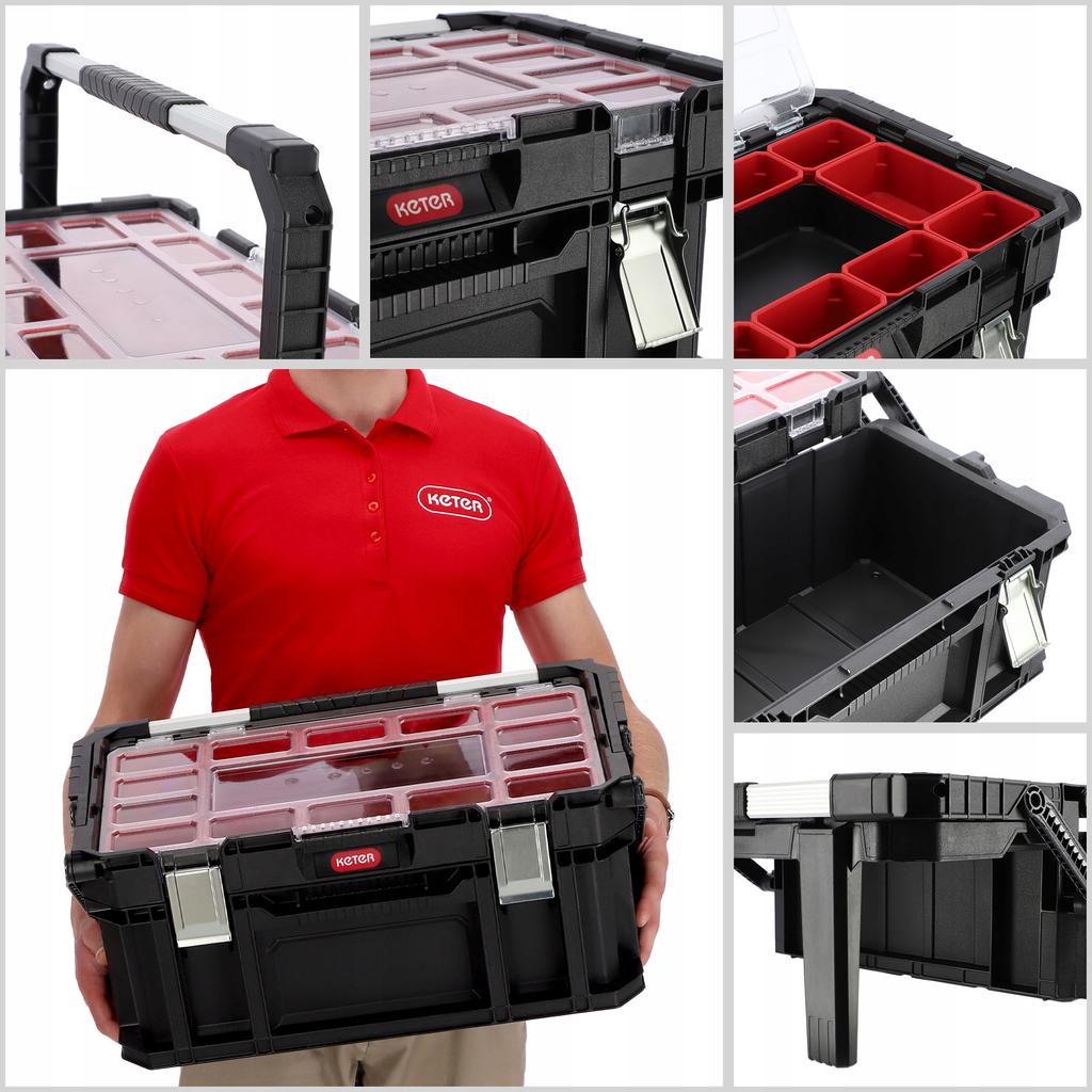 KETER Tool Case Organizer Box