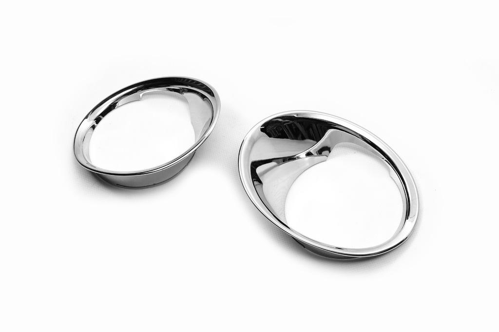 Накладки на противотуманки (2 шт) для BMW X6 F-16 2014-2019 гг