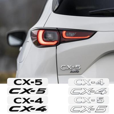 1 шт. 3D ABS CX-4 CX-5 Значок-буква Логотип на багажник Декоративная наклейка для 3 6 2 Axela CX30 CX7 Atenza Demio CX3 CX9 Аксессуары