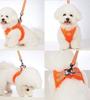 Dog leash with reflective breathable chest strap cat comfortable dog walking rope.