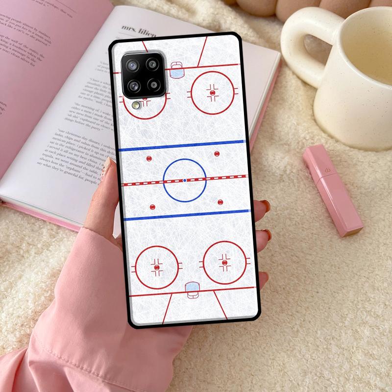 Чехол для Samsung Galaxy A16 A26 A36 A56 A06 A53 A33 A13 A12 A32 A52 A55 A35 A15 A54 A34 A14 Спортивный чехол для катка по хоккею