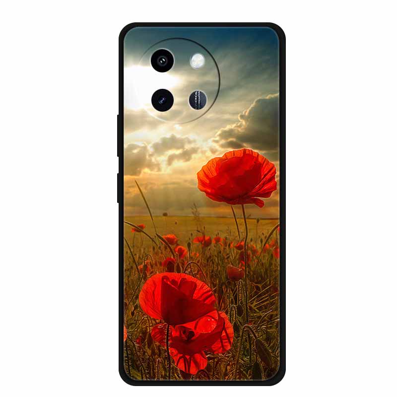 Для Vivo Y38 Vivo T3x 5G Чехол Роскошные Мягкие Силиконовые Чехлы из ТПУ для vivo Y200t Y200i Мультяшные Милые Бампер Задняя Крышка Fundas