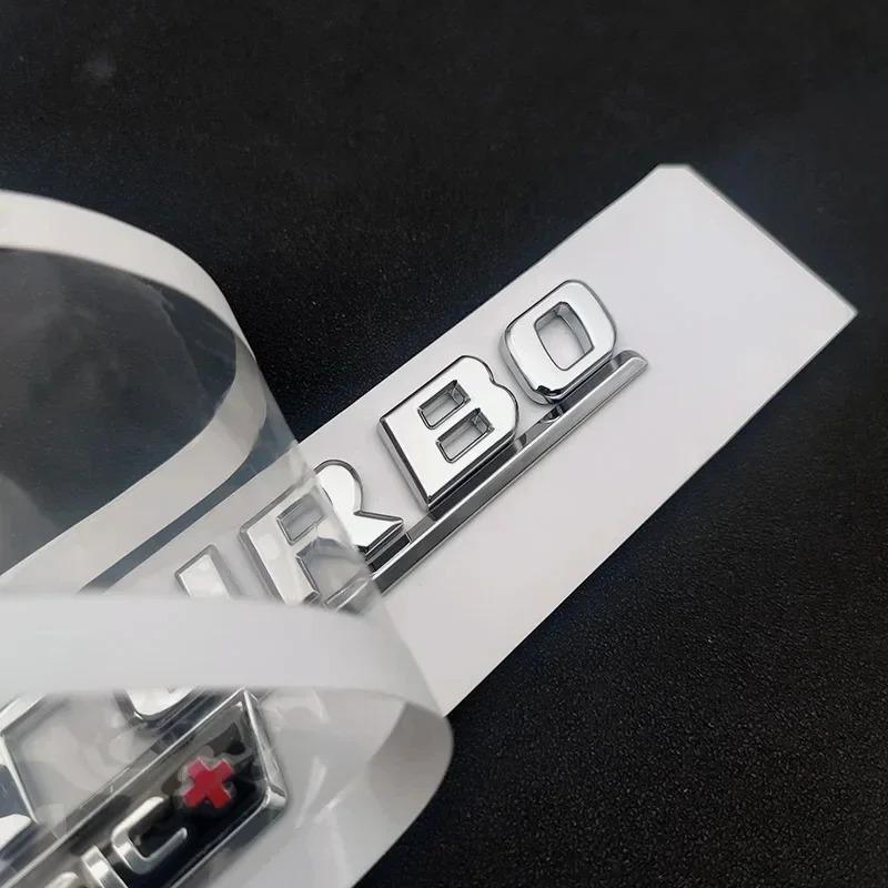 FUP1  3D Car Fender Badge For Mercedes C43 E43 GLC43 GLE43 AMG W205 W204 W213 W212 W166 W167 BITURBO 4MATIC Emblem Logo Accessories
