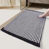 Entrance Doormat Hand Woven Water Absorbent Bathroom Rugs Anti Slip Floor Mat Indoor Outdoor Carpet Bath Mat Toilet Carpets