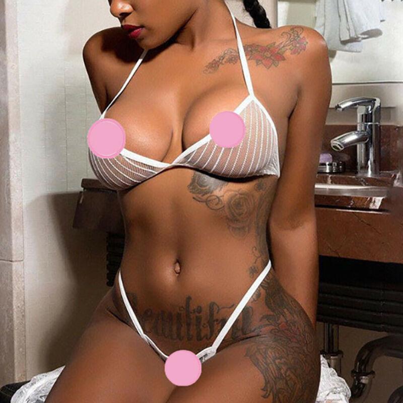 Женское сетчатое прозрачное эротическое белье, сексуальный бюстгальтер, стринги, нижнее белье, одежда для сна Babydoll
