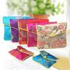 Brocade Portable Handmade Zipper Jewelry Bag Storage Pouch Snap Case Embroidery Bag