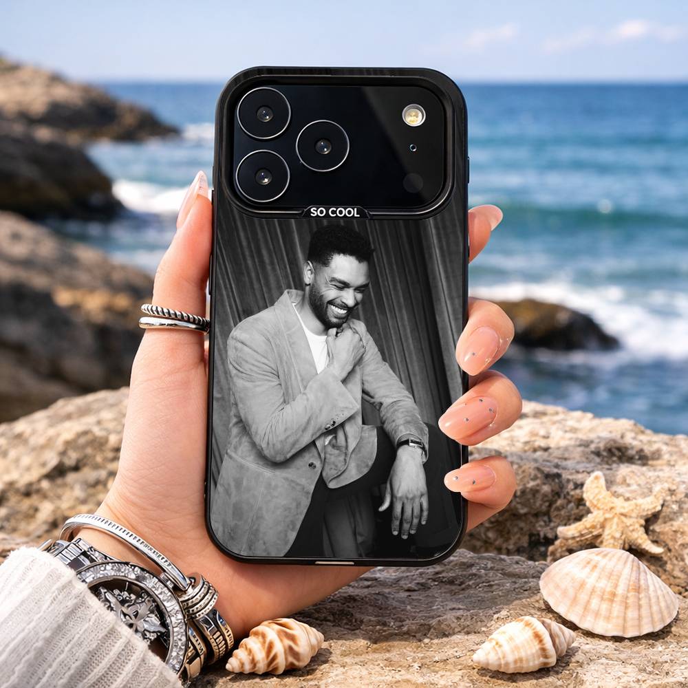 Стильный чехол для телефона с изображением Реже-Жана Пейджа для iPhone 17, 16, 15, 14, 13, 12, 11, Pro, MAX, Серый Матовый Силиконовый Черный Чехол