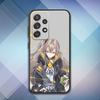 Чехол для телефона Girls F-Frontline U-Ump45 для Samsung S25,S24,S21,S22,S23,S30,Ultra,S20,Plus,Fe,Lite,Note,10,9,5G Черный