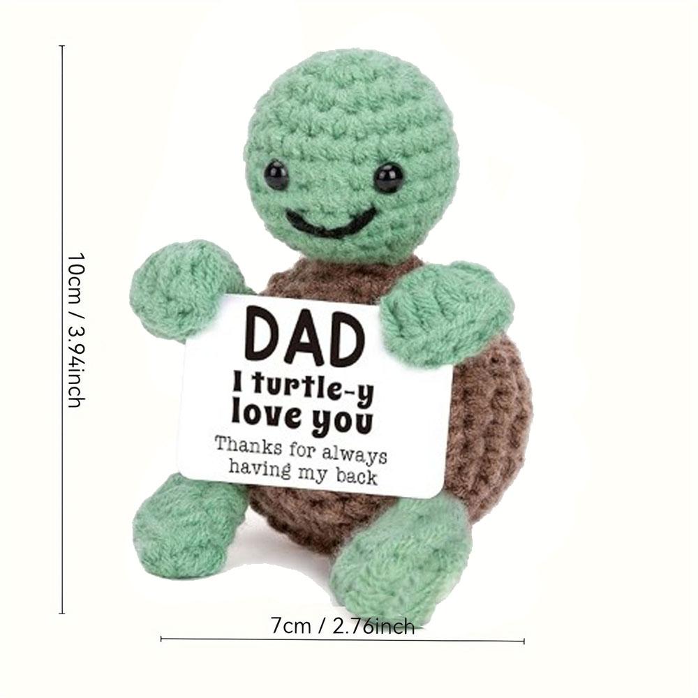 Funny Gifts for Mom and Dad, I Love You Mom, Handmade Crochet Unique Mother's Day Father's Day
