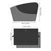 Magnetic Car Sunshade Curtains Car Window Side Windows Sunshade Net Magnetic Suction Curtain Cover Mesh Car UV Protect