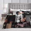Fede V-Vigevani Warm Blanket Club Misterios Airplane Travel Plush Throw Blanket Home Decor Flannel Bedspread Sofa Bed Cover