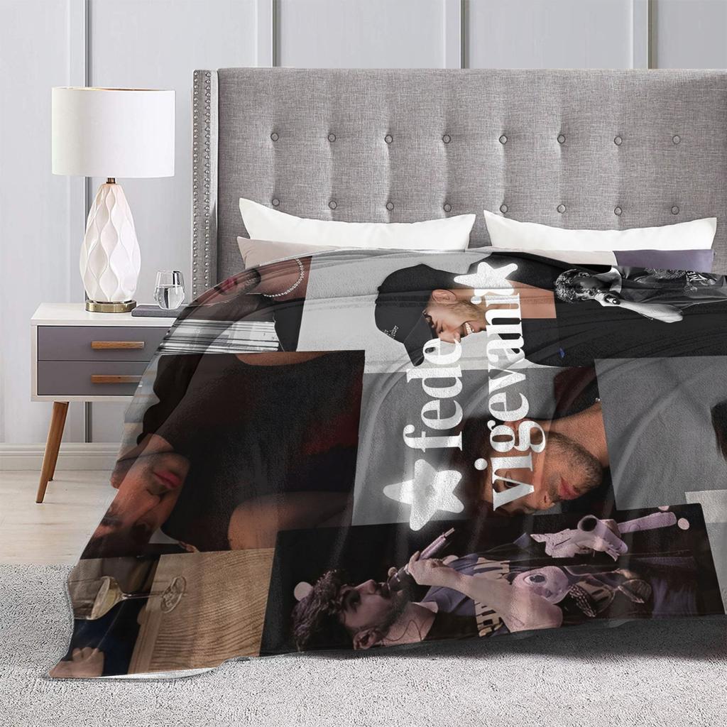 Fede V-Vigevani Warm Blanket Club Misterios Airplane Travel Plush Throw Blanket Home Decor Flannel Bedspread Sofa Bed Cover