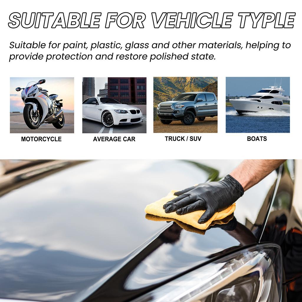 Rayhong Car Scratch Repair Wax Car Paint Scratch Care Deglossing Polish Maintenance Waxing Polishing