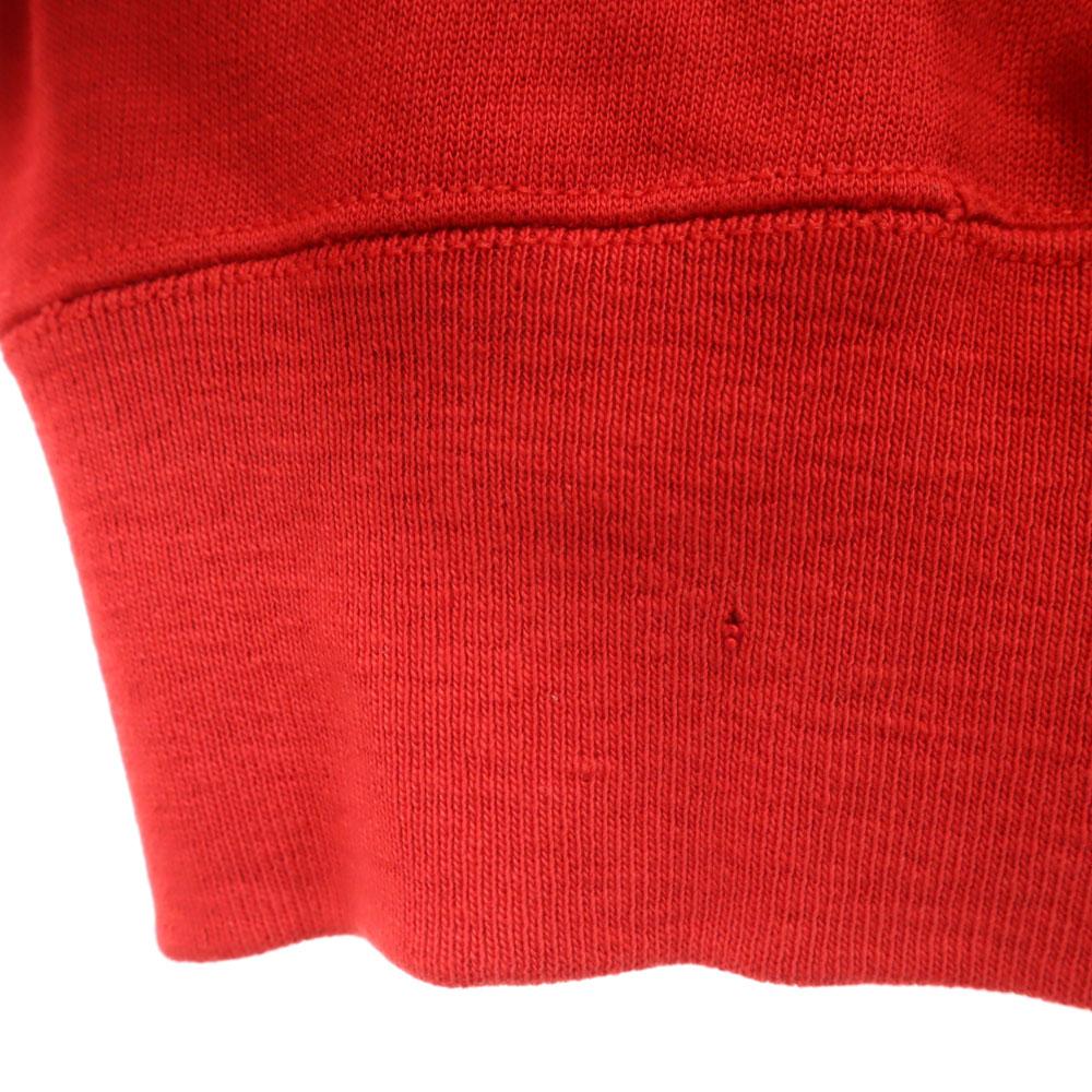 Champion 90-е Сделано в США Старый синий ярлык Свитшот с длинным рукавом XL Красный Мужской Б/У