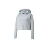 Puma Толстовка с капюшоном Studio Yoga для бега и тренировок, женские топы, серая 520993-71