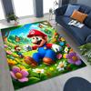 Новый 2026 Super Mario Bros. Ковер подходит для домашнего декора в игровых комнатах, спальнях, гостиных, зонах у дивана и других помещениях.