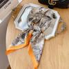 Nice Small Scarf Korean Ins Style All-match Fashion Summer Decorative Square Tie Hair Band Thin