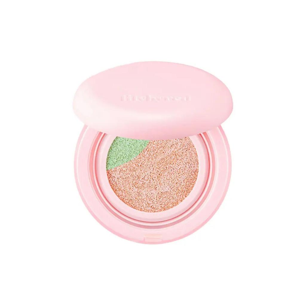 lilybyred Двойная осветляющая тональная основа-кушон SPF50+PA+++ 12 г Персиково-зеленый