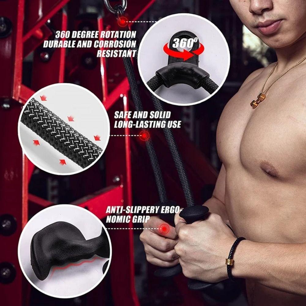 Isolation Training Fitness Pull Rope Ergonomic Gym Equipment Pull Rope Gantry Pull Rope Gym