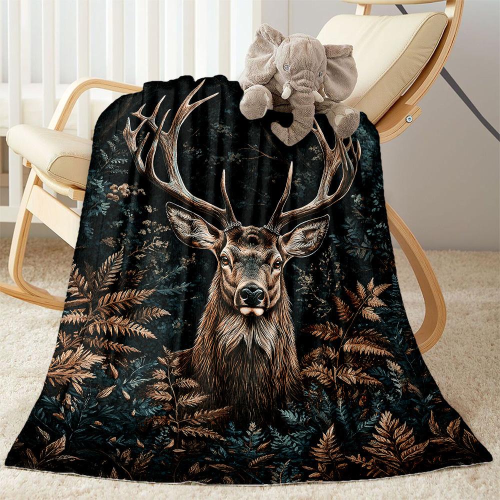 Deer In The Forest Blankets are suitable for living rooms, bedrooms, camping, and other places, making them an ideal choice for gifts.