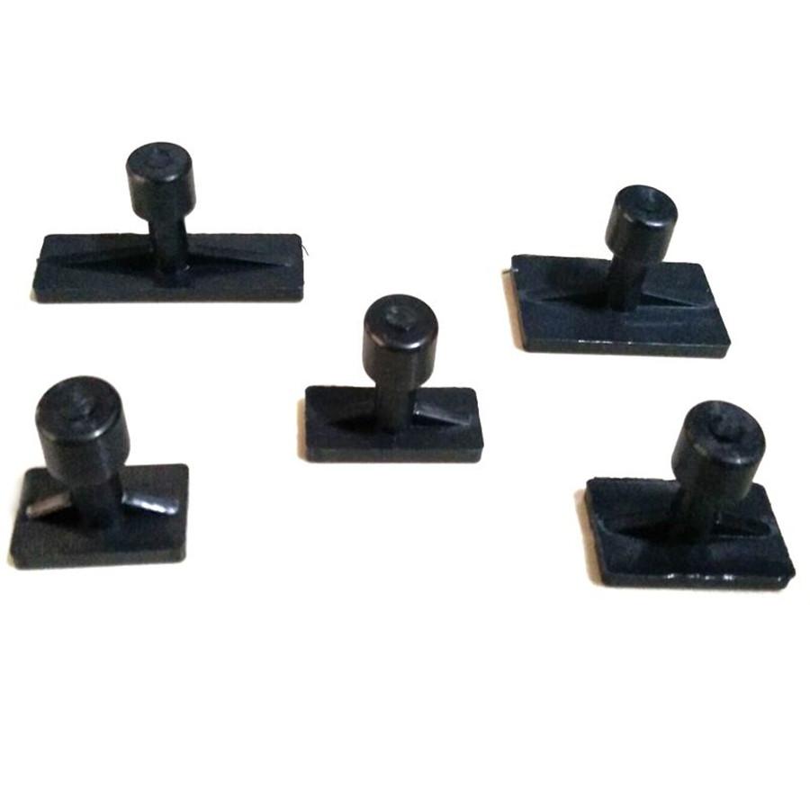 30 шт. Нейлоновые клеевые пистоны для ремонта вмятин автомобиля, набор прокладок для ремонта вмятин автомобиля, черные