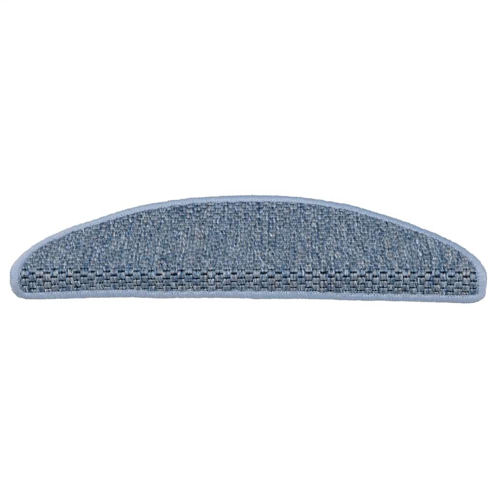 Vidaxl Samoprzylepne Nakładki Na Schody, 15 Szt., 56X17X3Cm Niebieskie