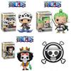 Funko Pop One Piece Luffy Brook Chopper Zoro Nami Law Action Figure Toy 9cm