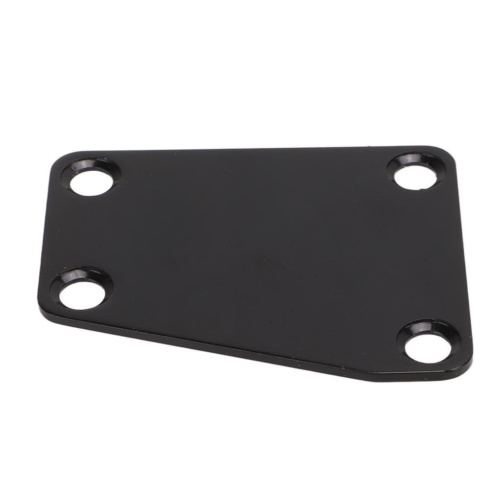 Металлическая трапециевидная накладка на гриф электрогитары с винтом для замены Черная