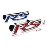 3D Metal RS Metal эмблема автомобиля логотип Передняя решетка значок Автомобильные аксессуары