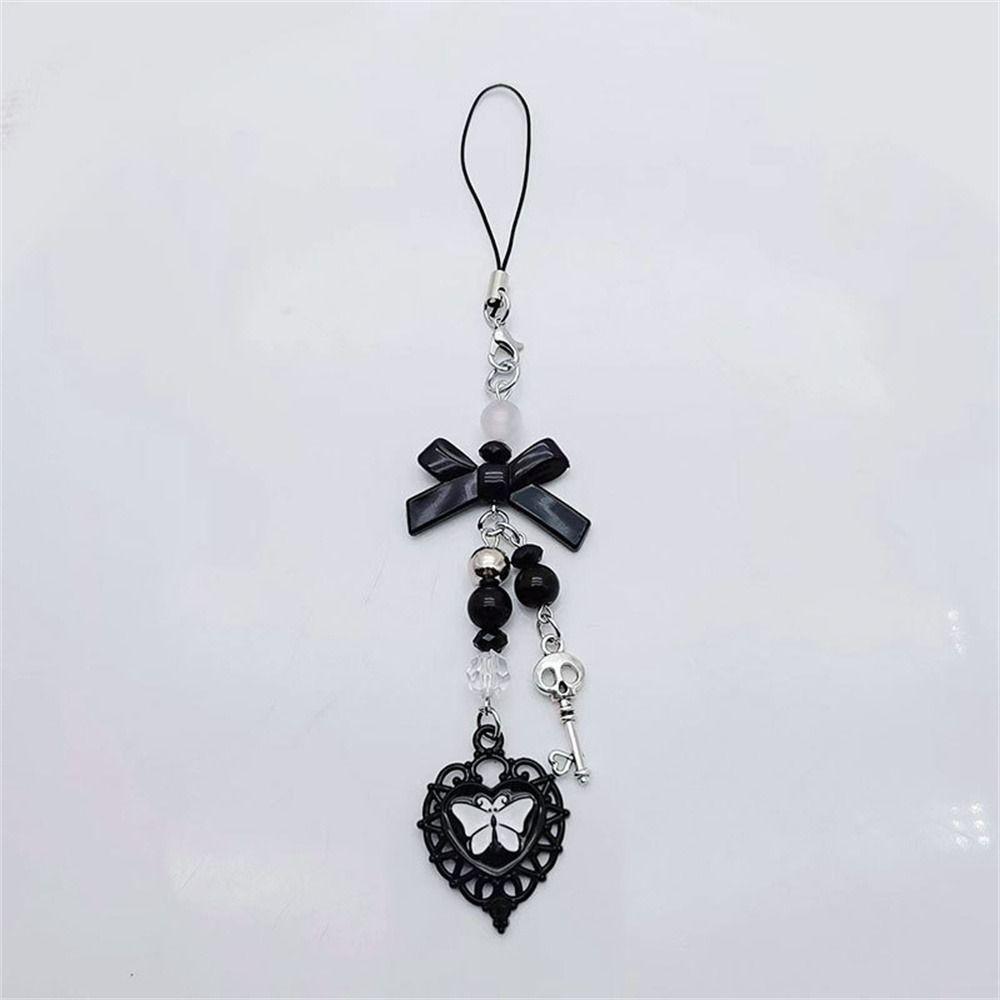 Bag Charms Beaded Chain Gool Girl Mobile Lanyard Phone Pendant Mobile Phone Strap Cellphone Strap