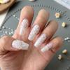 3D Flower Silicone Nail Mold Lily & Hibiscus Petals Carving Template Gel Polish Stencils for Spring Summer Manicure Decor