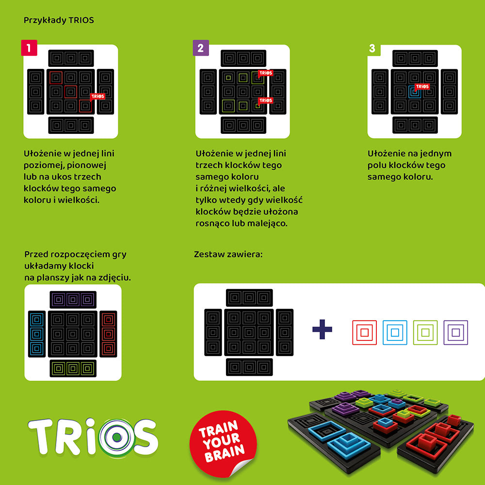 Tic Tac TRIOS game - English version