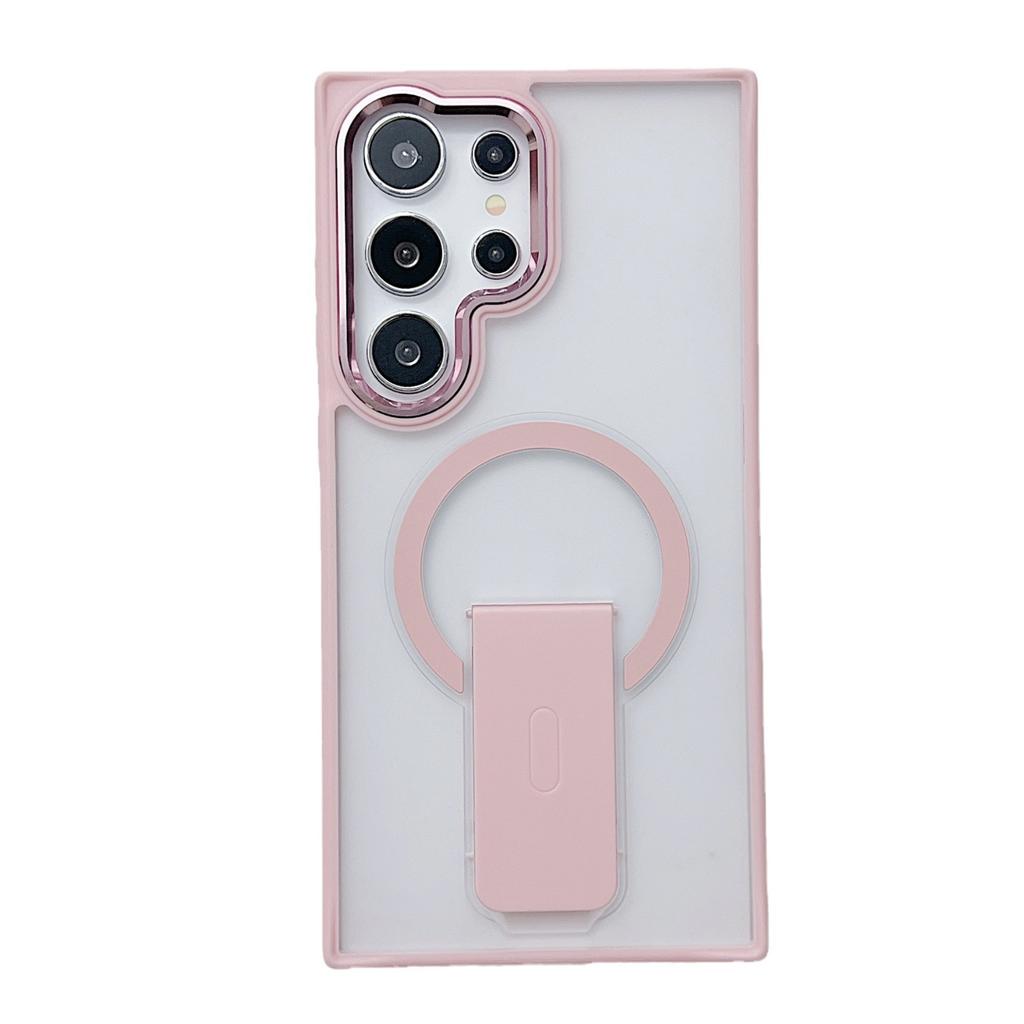Magsafe popular wireless charging magnetic suction bracket Samsung S U mobile phone case skin feeling Samsung SPL