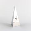 Abstract Art Triangular Clock Ornament Model House Sales Office Study Bedroom Desktop Clock Fashion Decoration