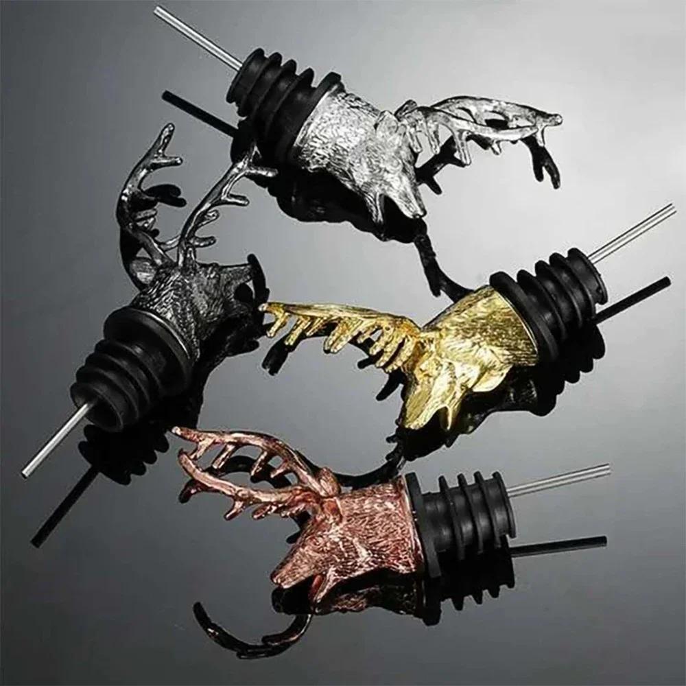 Нержавеющая сталь Дом Барные аксессуары Шейкер для вина Стоппер Коктейль Шампанское Бокалы Юбка для бутылки Диспенсер для ликера Бикини Олень