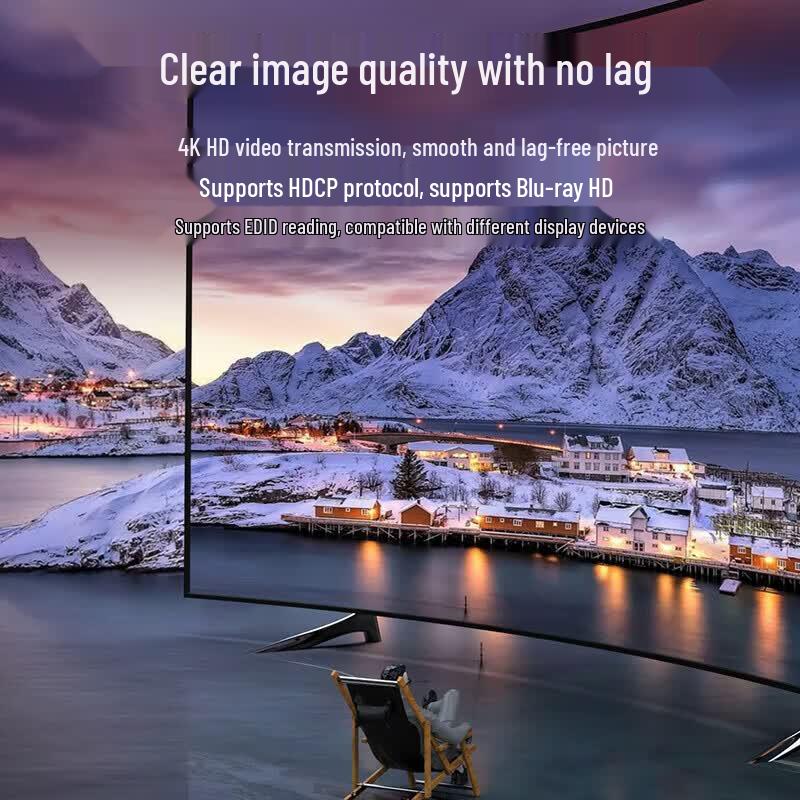 Комплект оптических приемопередатчиков HDMI 4K Shengwei BHGD104K
