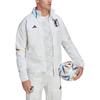 adidas Куртки Мужские Белые Стойка Умеренные Другие IC1577