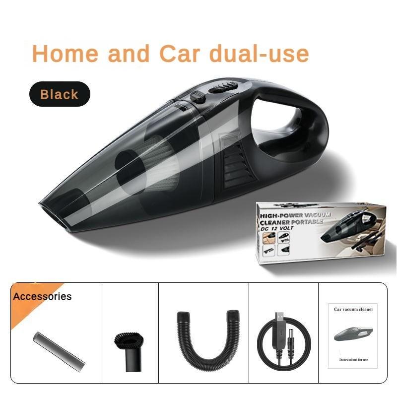 Мощный автомобильный пылесос мощностью 120 Вт, портативный беспроводной ручной пылесос, небольшой бытовой настольный пылесос