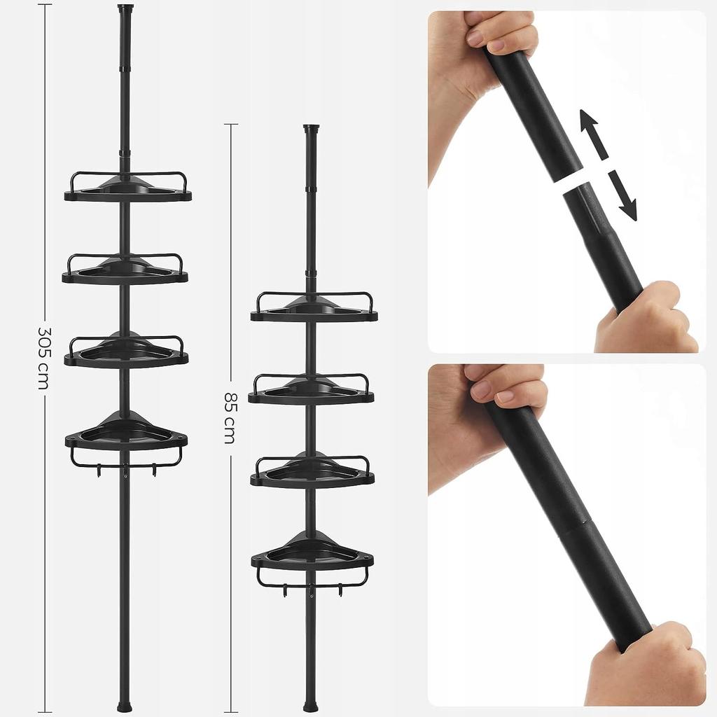 Telescopic Bathroom Shelf - Bcb001B01