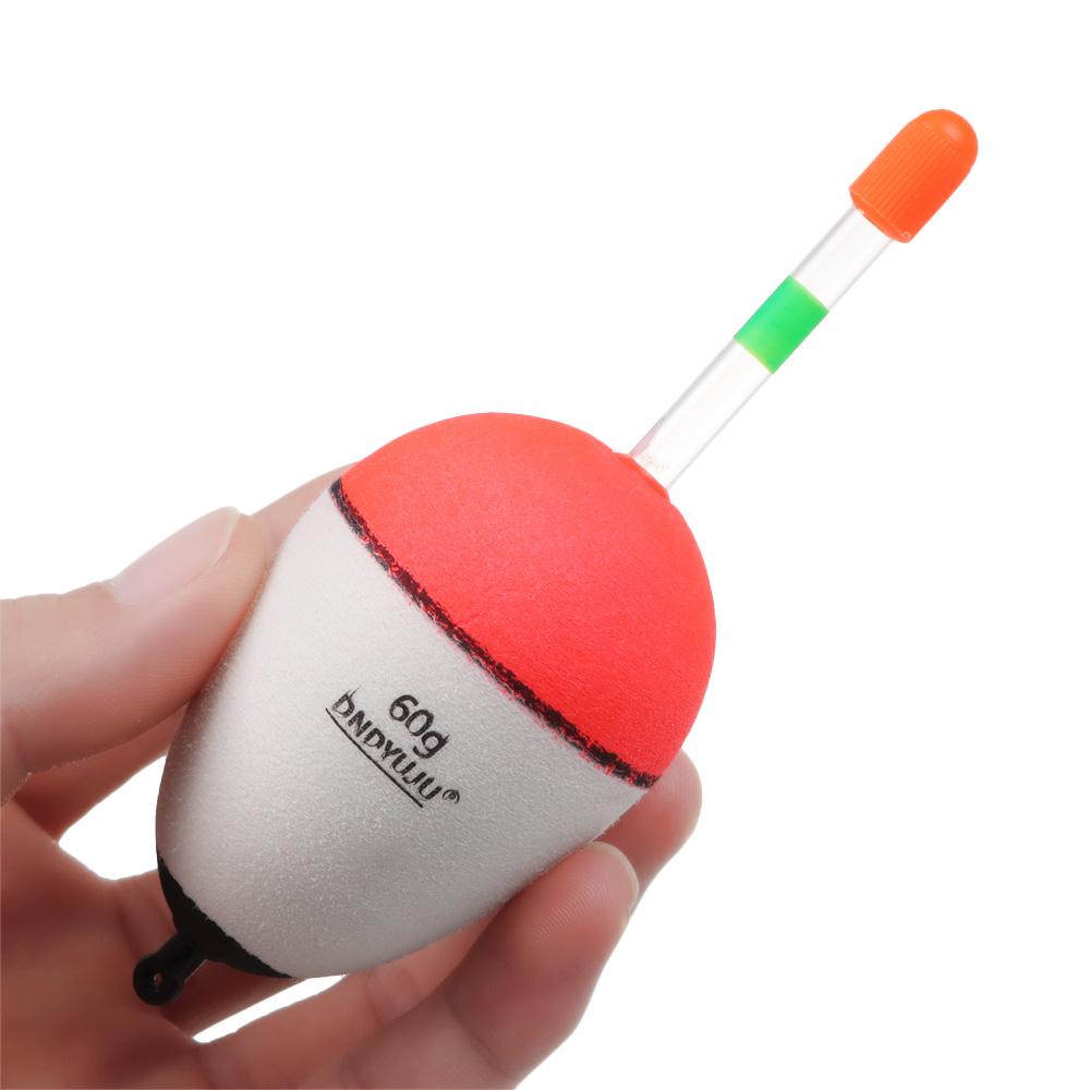 EVA Fish Bait Luminous Buoy Tube Buoy Strike Indicator Fishing Floats Bubble Float