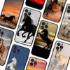 Чехол для телефона Running Horse для iPhone 8 7 6 6S Plus X SE 2020 XR XS 14 11 12 13 Mini Pro Max
