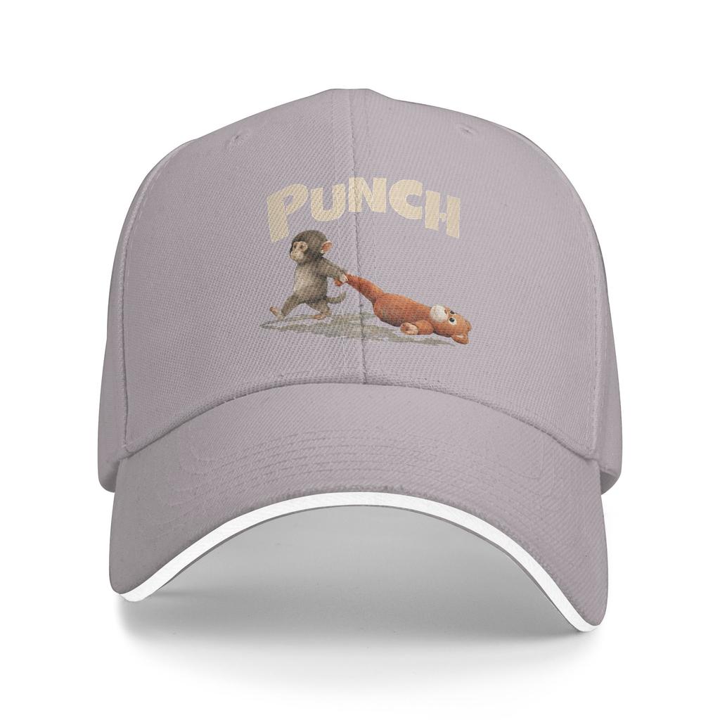 Monkey Punch Baby Little Punch Sun Baseball Cap Spring Casual Trucker Hat For Unisex-Teens Outdoor Sport Baseball Caps
