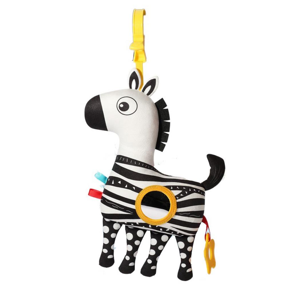 Cute Infant Comfort Bed Bell Cartoon Animal Stroller Hanging Pendants  Baby Safety Seats
